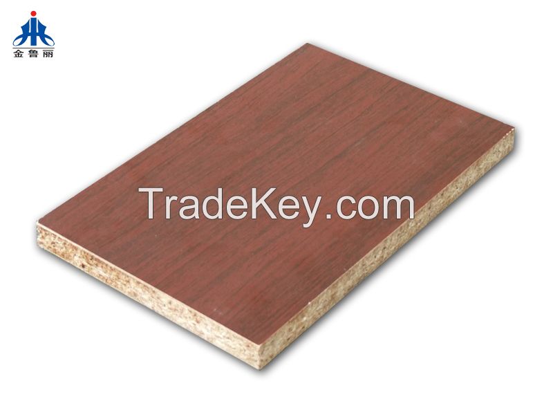 melamine particle board and plain particle board