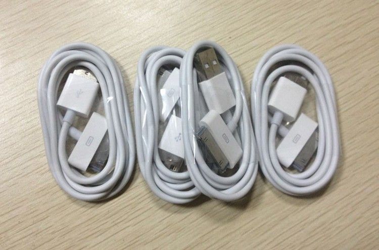 Wholesale ALL Mobile Phone USB Cable in stock for iPhone Cable 4g 4s 5g 5s 5c ios7 Supported