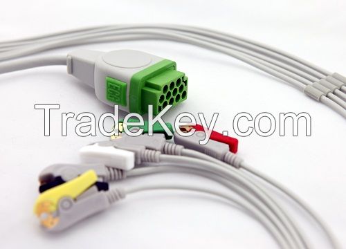 GE ECG 5LD cable