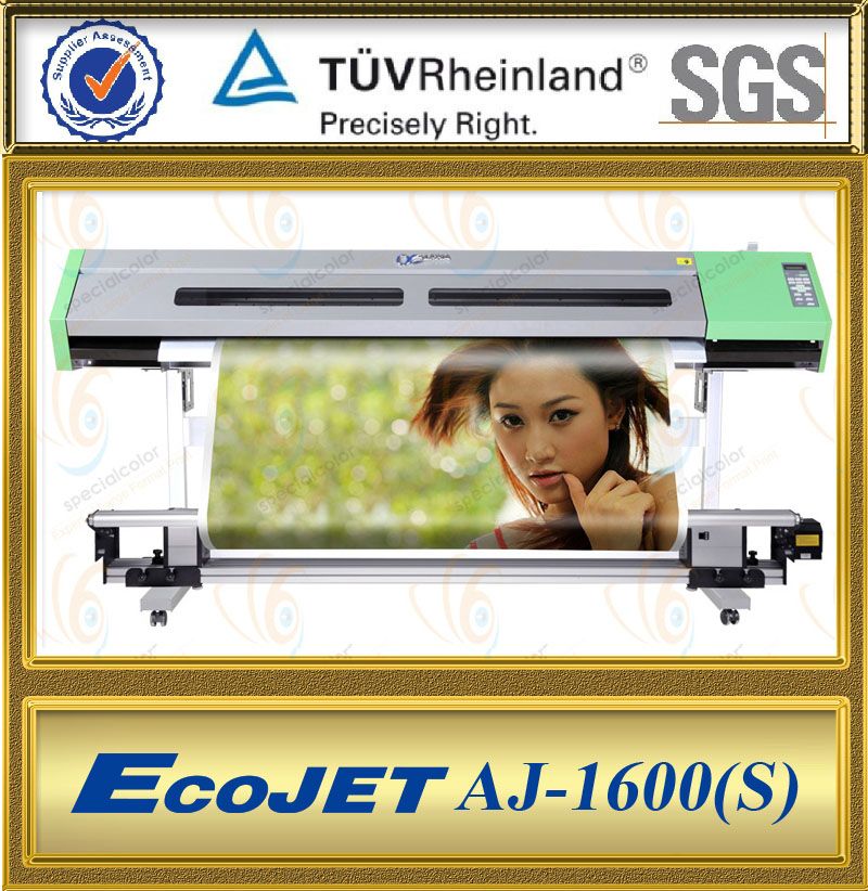 DX5 Solvent outdoor inkjet printer 1440dpi AJ-1600(S)