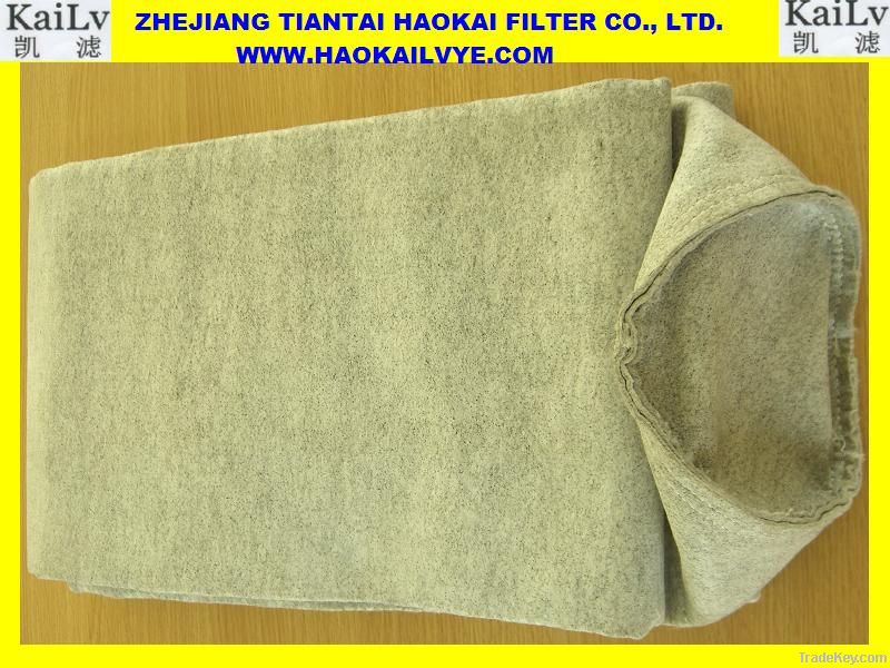 High temperature, PTFE membrane fiberglass filter cloth/bag