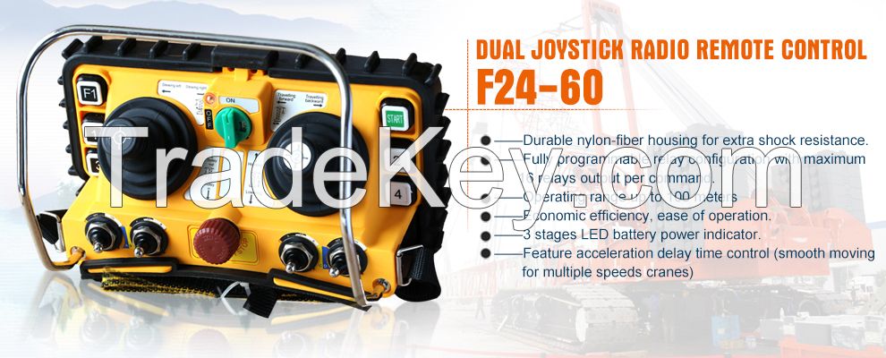 F24-60 Dual Joystick Radio remote control