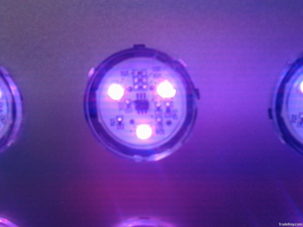 SMD 12v 0.6w 5050 led full color module outdoor waterproof china