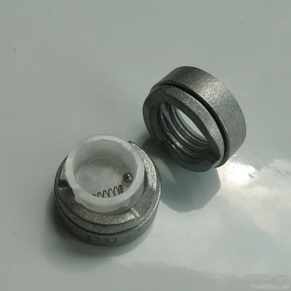 with spring and balls round auto lock nut