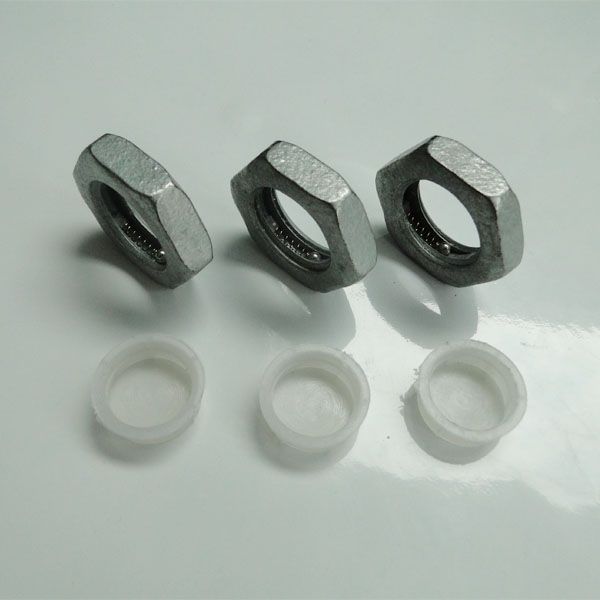 electrical transmission tower anti theft lock nut