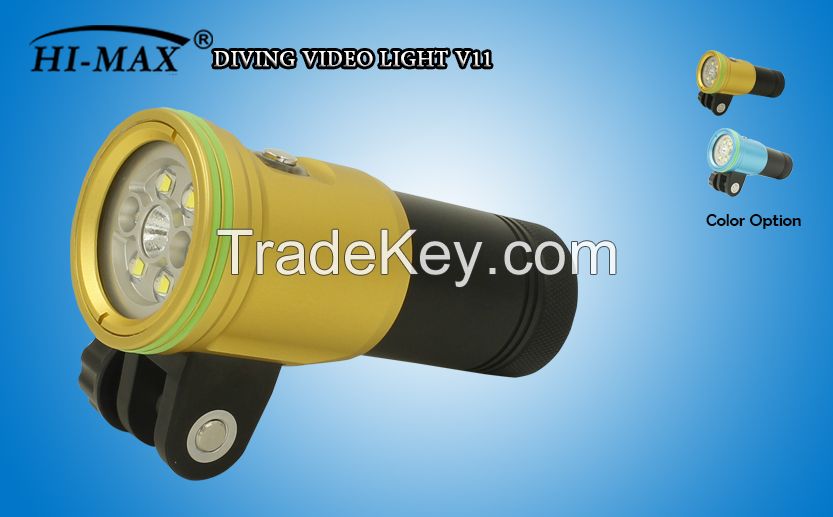 New diving light T6 Led Dive Light Underwater Video diving torches