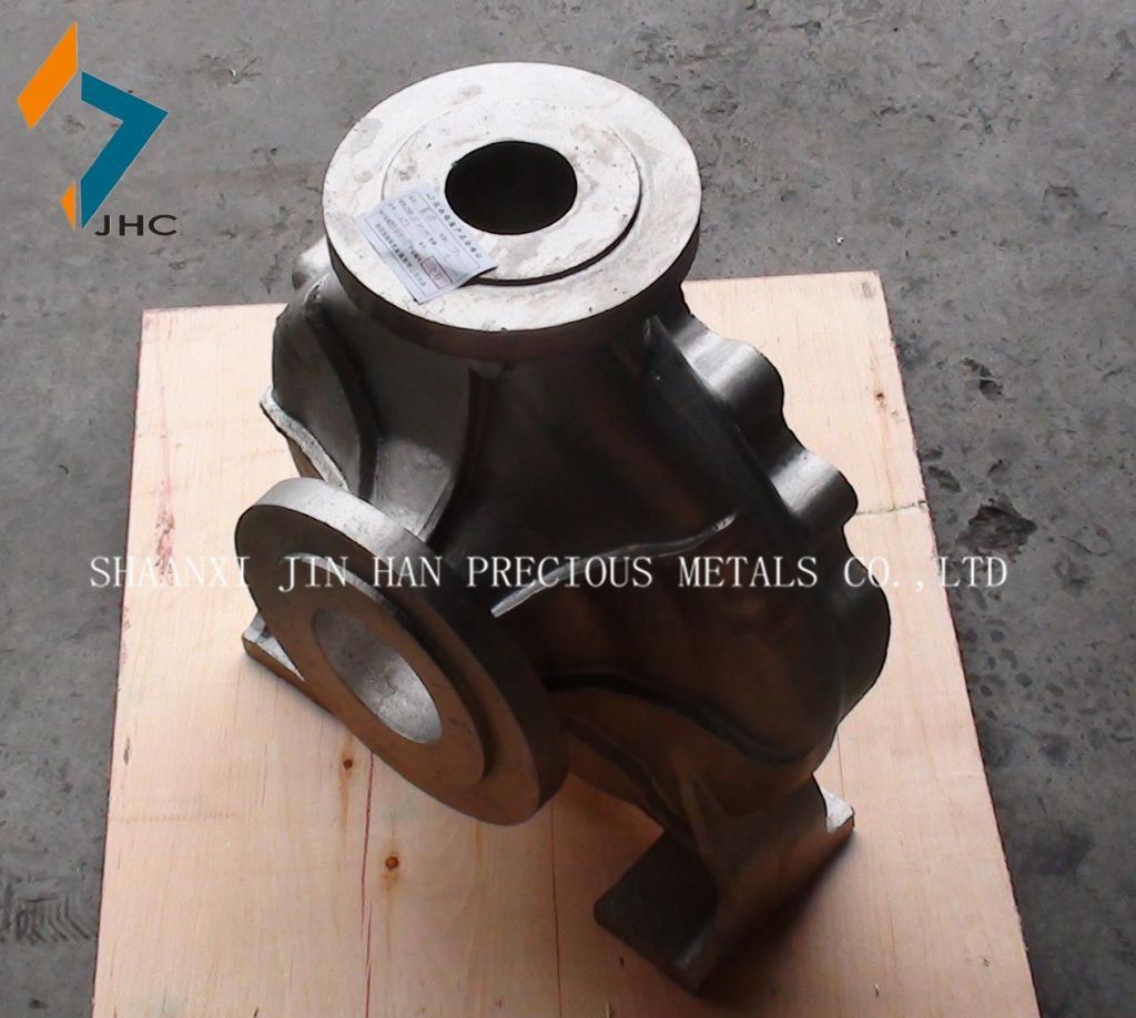 titanium pump casting 