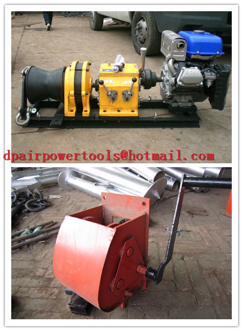 China Powered Winches, best factory Cable Winch,ENGINE WINCH