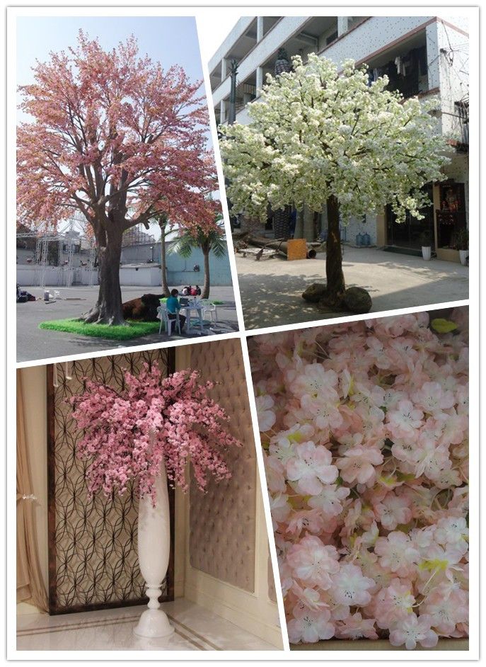 Artificial/fake/plastic cherry blossom tree, wedding tree/flower, peach cherry tree