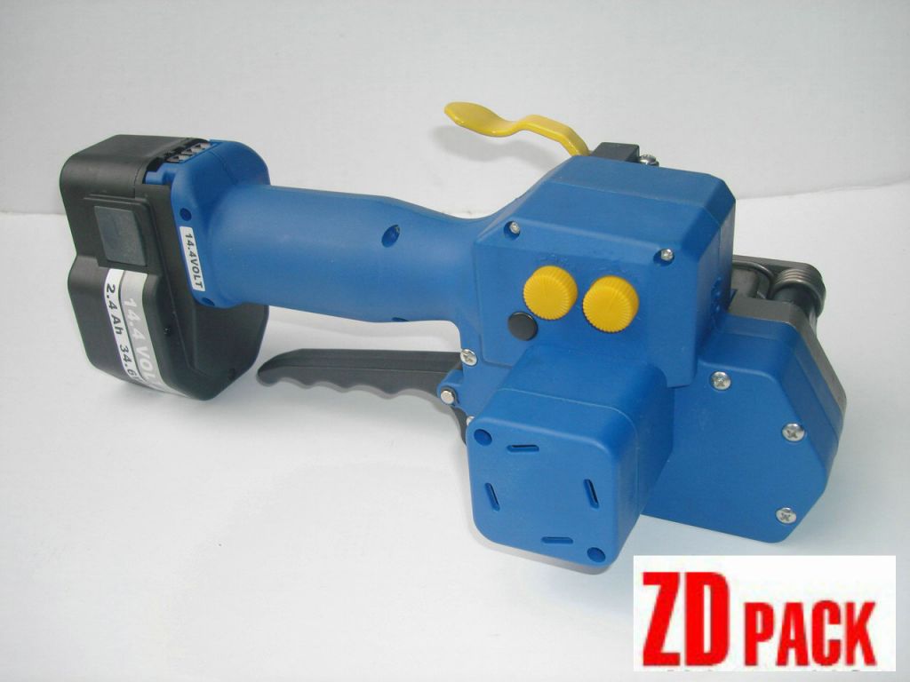 Z323-19 manual battery powered strapping tensioner, sealer, cutter for plastic&PET