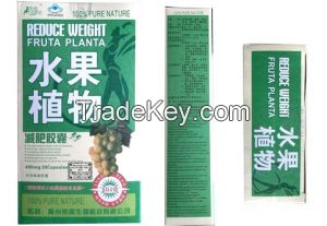 100% Pure Natural Fruit &amp; Plant Weight Loss Capsules