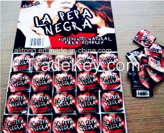 La Pepa Negra Male Enhancement Pills Dietary Supplement Enhancer   La Pepa Negra pill provides powerful energy you need when you need it, naturally. It contains the essence of proven traditional Chinese recipe and is formulated with various natural herbs