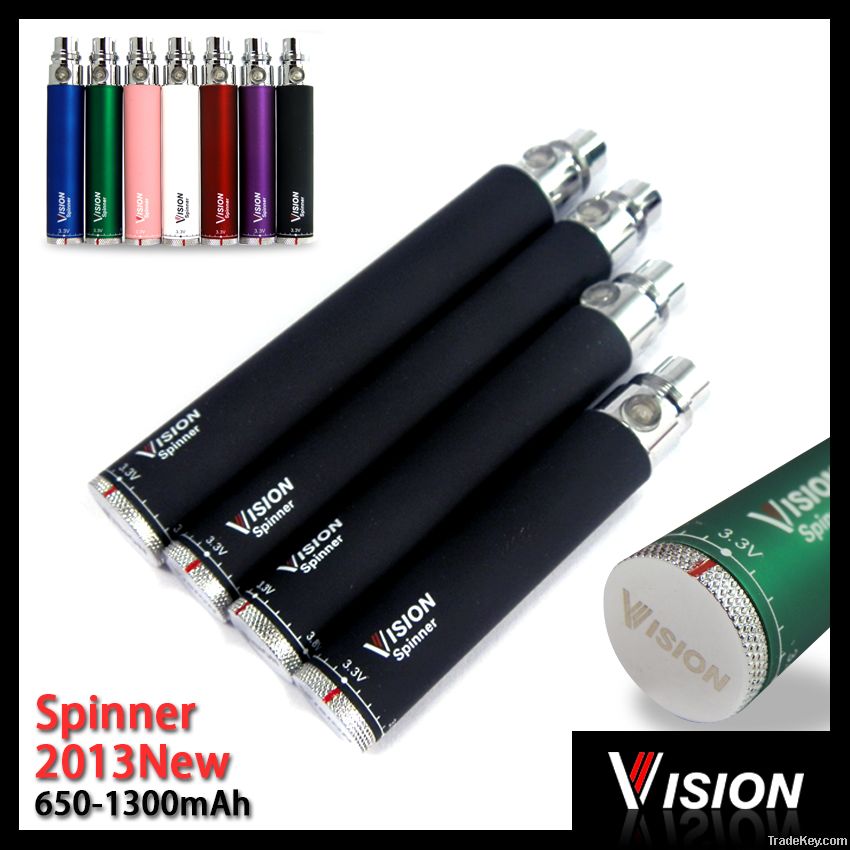 Vision spinner varibale ego battery rainbow 1300mAh original new