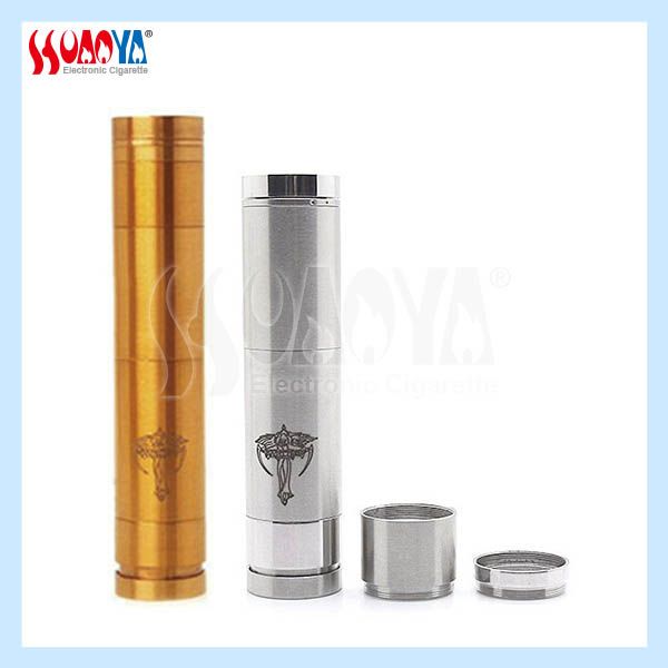 2014 full mechanical mod nemesis starter kit telescopic body