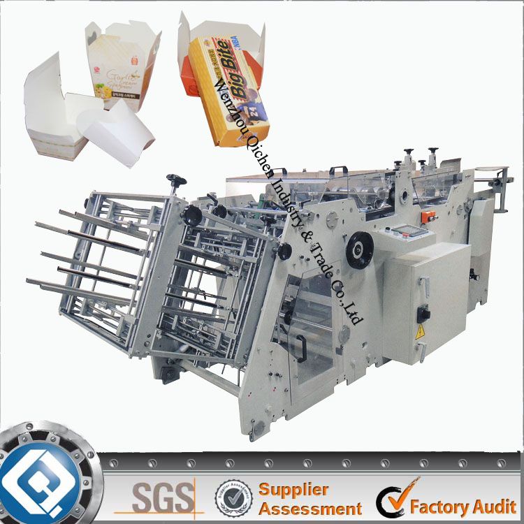 QH-9905 carton box making machine prices