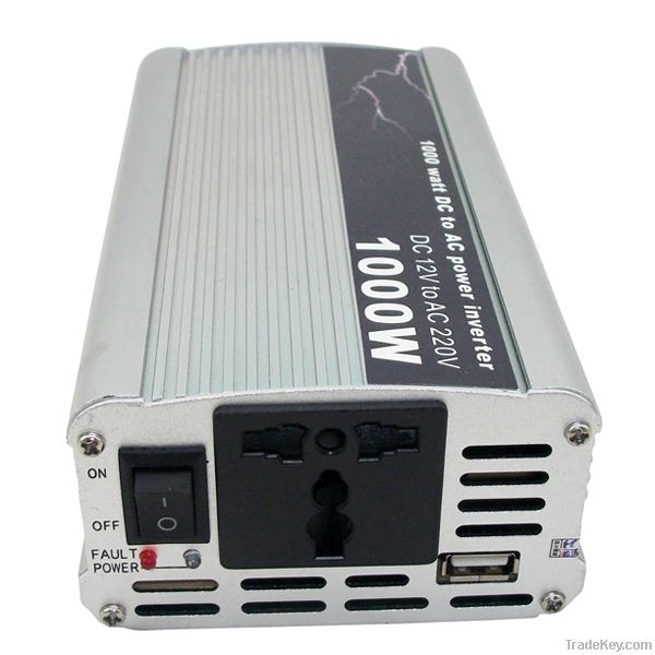1000W USB Car DC 12V to AC 220V Power Inverter Adapter