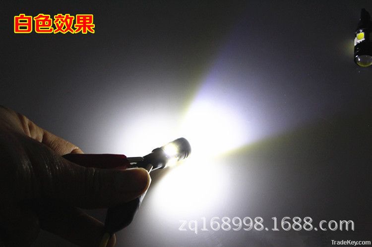 T10 LED W5W Car LED Auto Lamp 12V Light bulbs with Projector Lens for