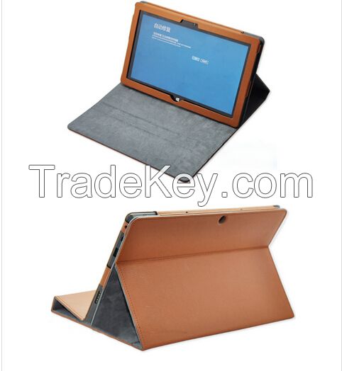 Flip PU Leather Case Cover Stand Folio Holder for Microsoft Surface Wi