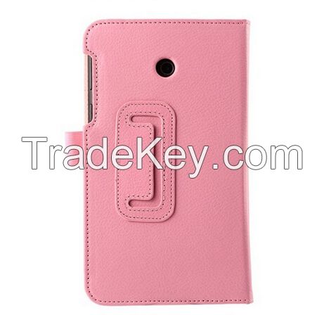 Fashion Solid Color Flip PU Leather Case For Asus FE170CG FE7010CG