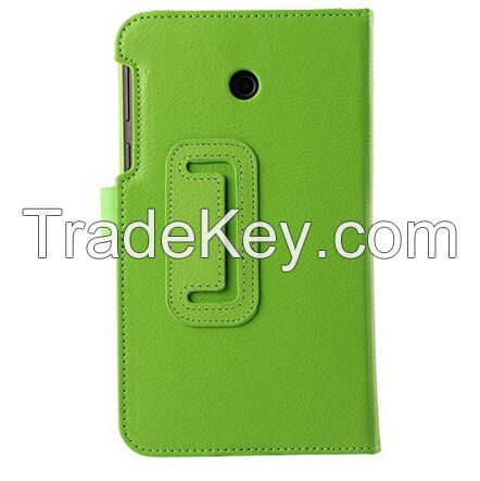 Fashion Solid Color Flip PU Leather Case For Asus FE170CG FE7010CG