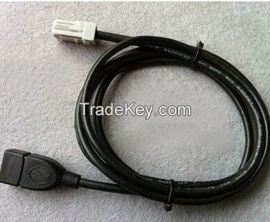 MP3 Input USB Female Cable For Toyota 2012 Camry Verso CD Player