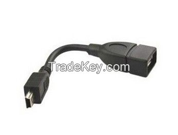 Mini 5Pin USB Male to USB 2.0 Female Adapter Cable For Buick Excelle