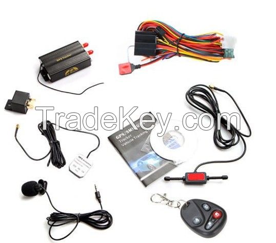 TK103B Vehicle Car GPS Tracker 103B with Remote Control GSM Alarm