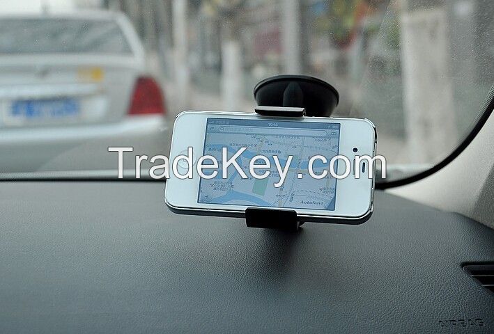 Rotating Car Windshield Mount Holder Bracket Stand Clip