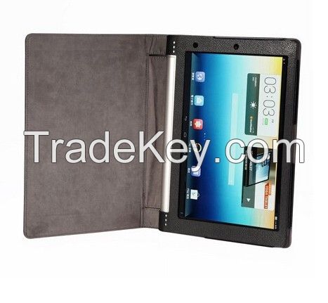 Leather stand case cover For Tablet Lenovo YOGA B8000 Leather case