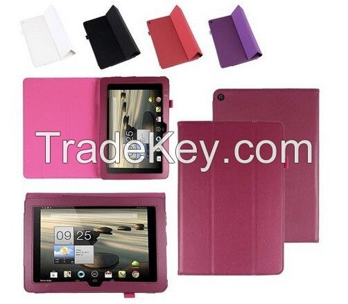 Premium Soft PU Leather Case Stand Tablet Cover Protective Holder