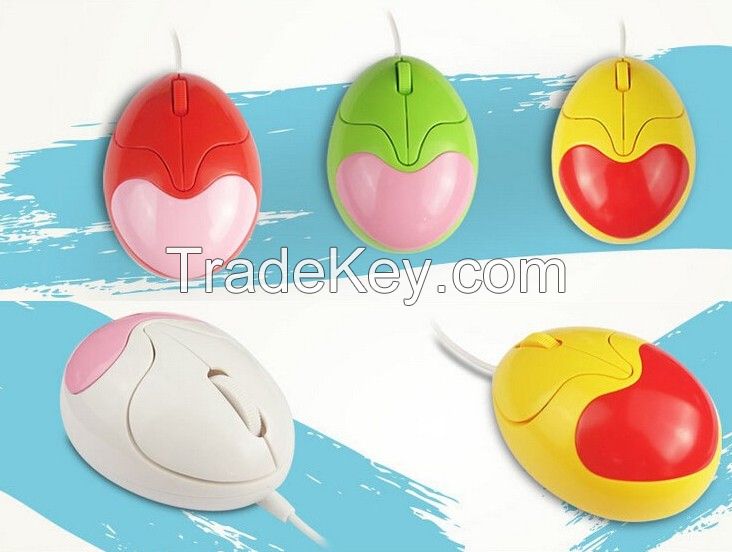 Valentine Festival Gift Heart-shaped mouse Couples Gift Mouse