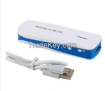 3G Wireless MiFi WiFi USB Broadband Hotspot Router & 1800mAh Charger