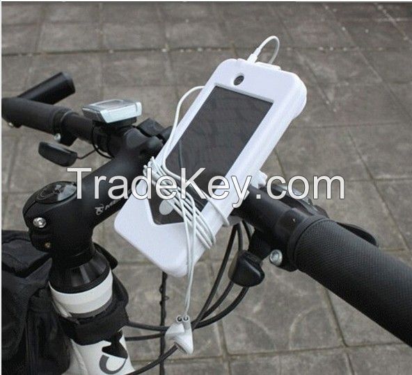 White Bicycle White Waterproof Protector Case Cover Mount Holder