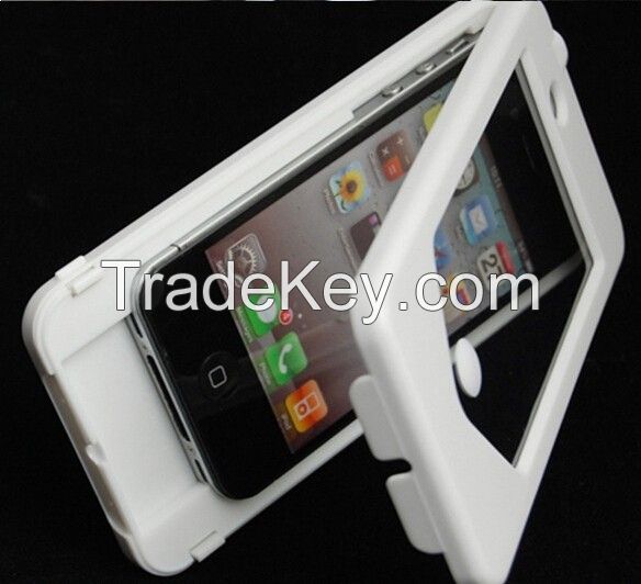 White Bicycle White Waterproof Protector Case Cover Mount Holder