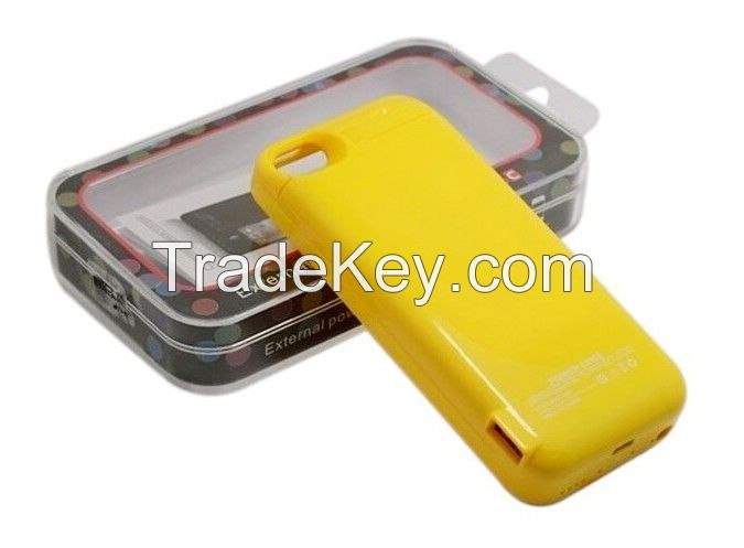 4200mAh Rechargeable External Battery Backup Charger Case Cover