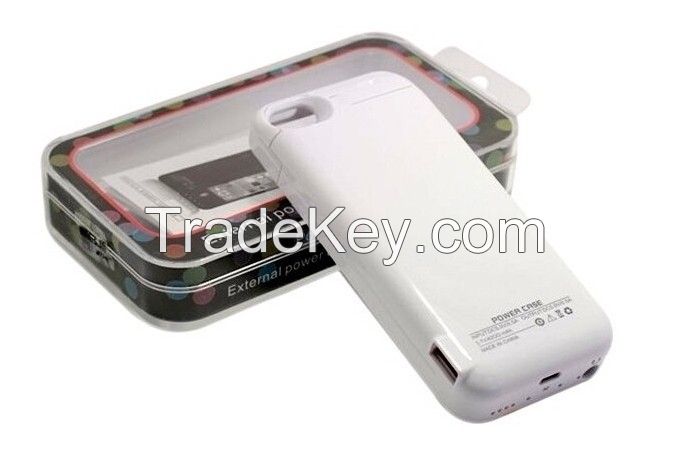 4200mAh Rechargeable External Battery Backup Charger Case Cover