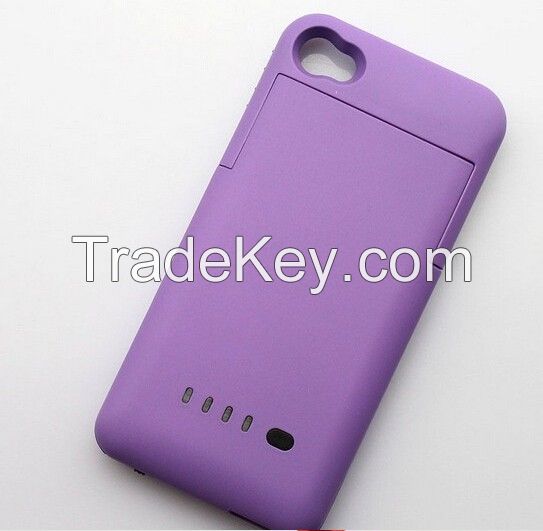External Backup Battery Charger Case Cover Power Bank 1900mAh