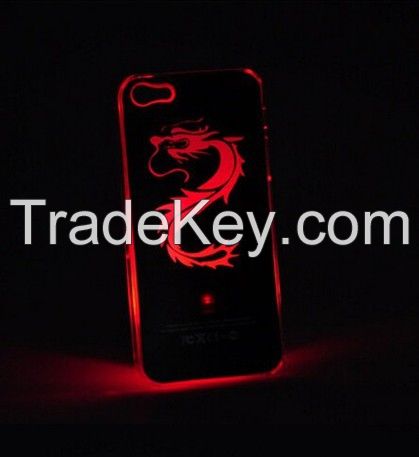 Sense Flash Light LED LCD Color Change Hard Case Cover