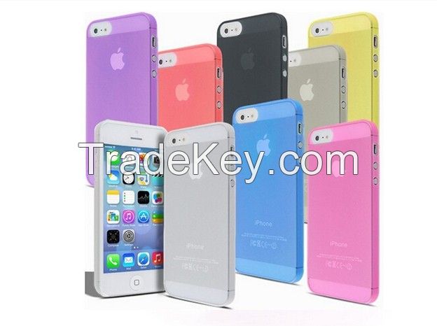 0.3mm Ultra Slim Thin Soft TPU Matte Back Cover Case