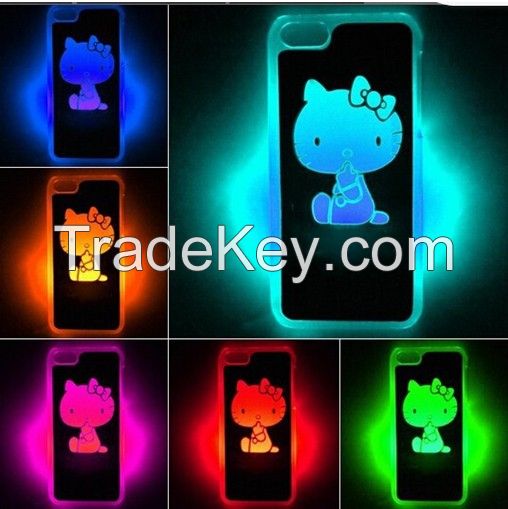 While Calling or Called Light Flash LED LCD Hard Back Cover Case