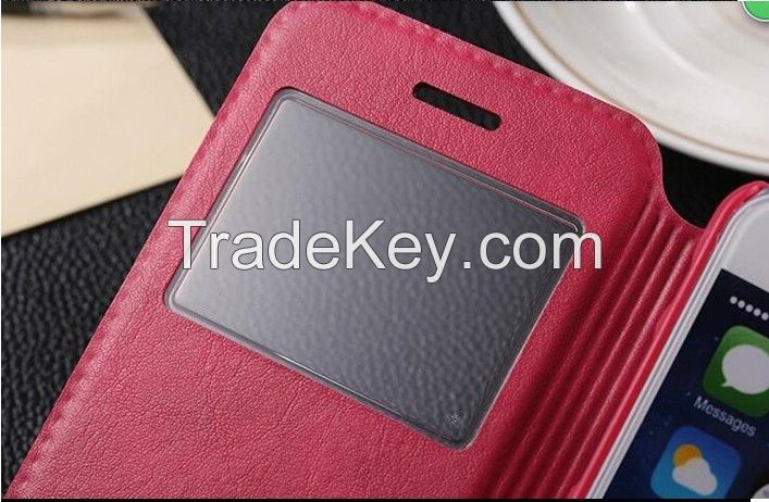 Luxury PU Leather Case for Apple iphone 6 4.7" inch Phone Bags