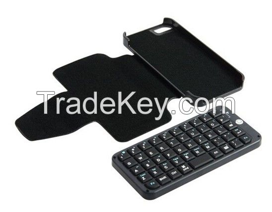 2in1 Wireless Bluetooth Qwerty Keyboard with Leather Case Cover for