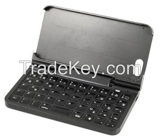 Ultra Thin Slide Out Wireless 360 Rotation Bluetooth Keyboard Case