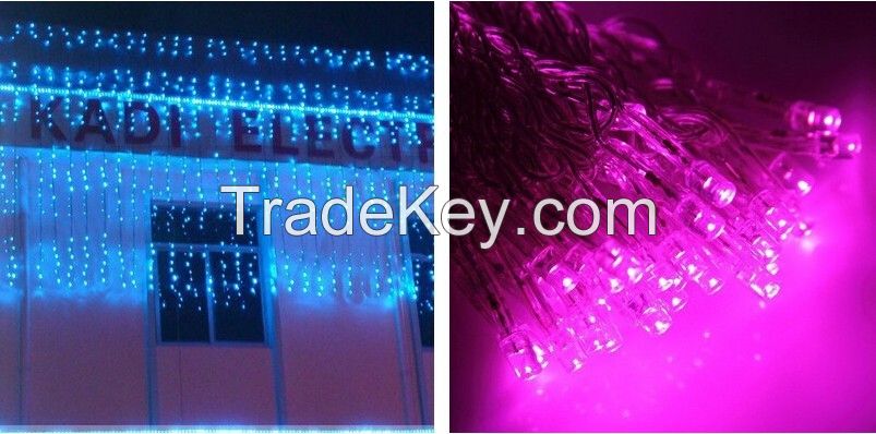 LED Curtain Icicle String Lights 1000 LEDs 10*3M
