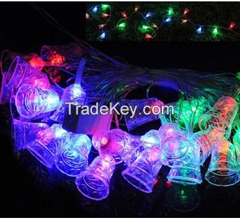 10M 80 LED Bell String Lights Christmas Garden New year Wedding Party