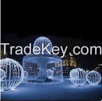 6M X 3M 600 LED Icicle Curtain Lights Indoor Outdoor