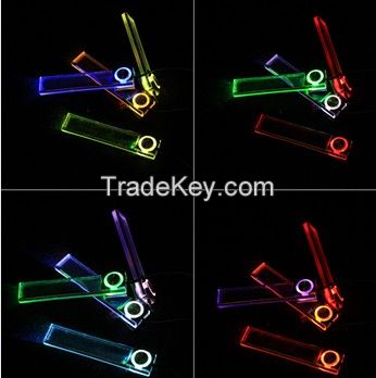 4 LED Car Auto Flash Interior Atmosphere Lights Floor Decoration Lamp