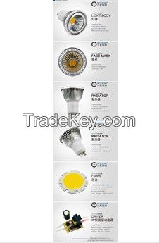 3W COB cup lamp High-brightness light Energy saving