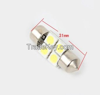 Double pointed the Car reading light 31mm 5050 4 SMD LED Festoon Dome