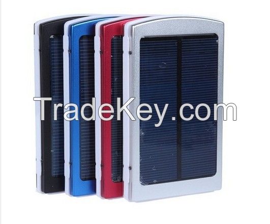 Trend Black 100000mAh Solar Power Bank Backup Battery Solar Charger